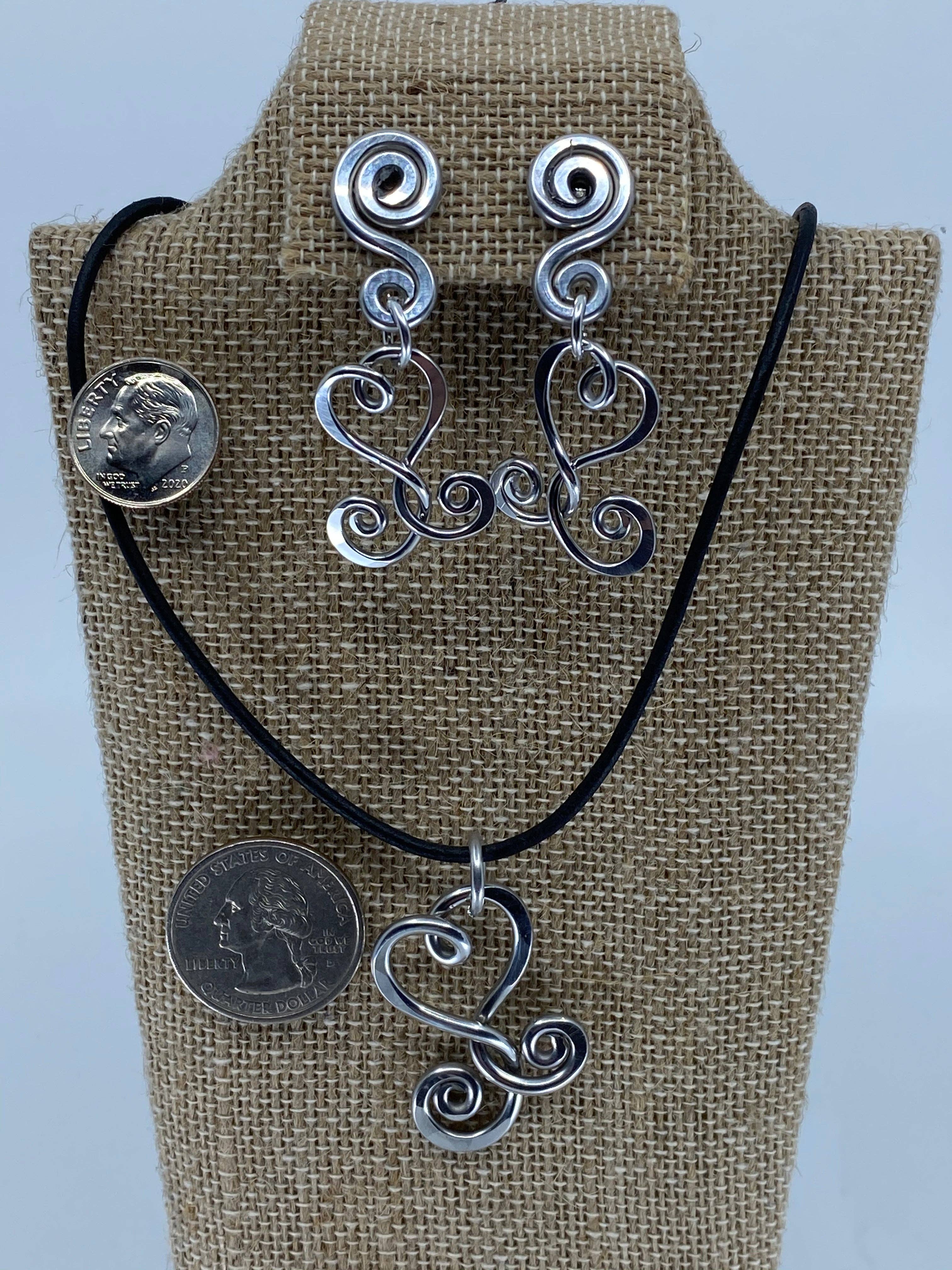 Hope Hypoallergenic Aluminum Jewelry Set
