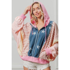 RAW EDGE COLOR AMERICAN PULLOVER