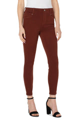 Liverpool Gia Glider Ankle Skinny in Brunette LM2367F81