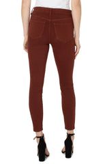 Liverpool Gia Glider Ankle Skinny in Brunette LM2367F81