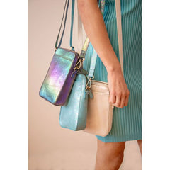 Joy Susan Holographic Phoenix Crossbody Phone Bag L8227