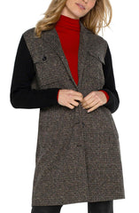 Liverpool Jeans LM1A93TL10 Coatigan with Sweater Sleeves