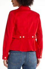 Liverpool Peplum Jacket with Tab Detail LM1C56WF