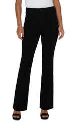 Liverpool Jeans LM4101EX Lucy Hi-Rise Bootcut Jeans in Black Rinse