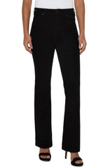 Liverpool Jeans LM4101EX Lucy Hi-Rise Bootcut Jeans in Black Rinse