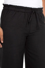 Liverpool Jeans LM4463TS29 Pull-On Tie Waist Wide Leg Ankle Pant