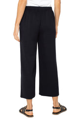 Liverpool Black Cloud 9 Wide Leg Crop LM4719C9