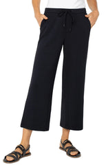 Liverpool Black Cloud 9 Wide Leg Crop LM4719C9