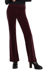 Liverpool Jeans LM4656CD7 Hannah Flare Corduroy in Blackberry