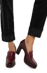 Liverpool Jeans LM5158CD7 Marley Girlfriend Cuffed Corduroy in Onyx