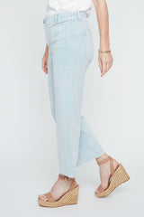 Renuar Tencel Wide Leg Crop Pant R10071KD