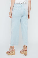 Renuar Tencel Wide Leg Crop Pant R10071KD