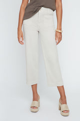 Renuar Tencel Wide Leg Crop Pant R10071KD