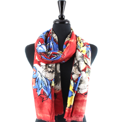 S24219 Flowers Scarf