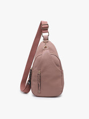 Nikki Dual Compartment Crossbody Sling Bag | M2342