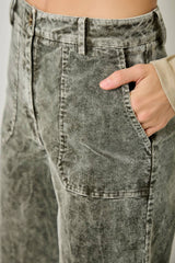 60879 Washed Corduroy Trousers