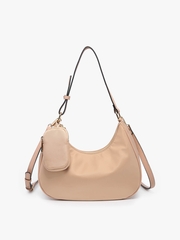 M2079NY Jada Nylon Shoulder Bag w/ Coin Pouch