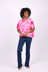 Relaxed Fit Tie-Dye T-Shirt (4 color pack)