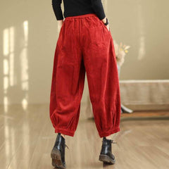 Plus-Size Relaxed Wide-Leg Pants