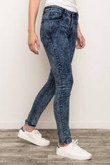 13198 Acid Blue Stretch Skinny Jeans