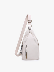 Nikki Dual Compartment Crossbody Sling Bag | M2342