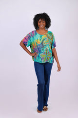 Relaxed Fit Tie-Dye T-Shirt (4 color pack)