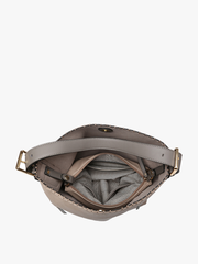 M1816A Alexa 2-in-1 Hobo Bag w/Dual Zip Compartments