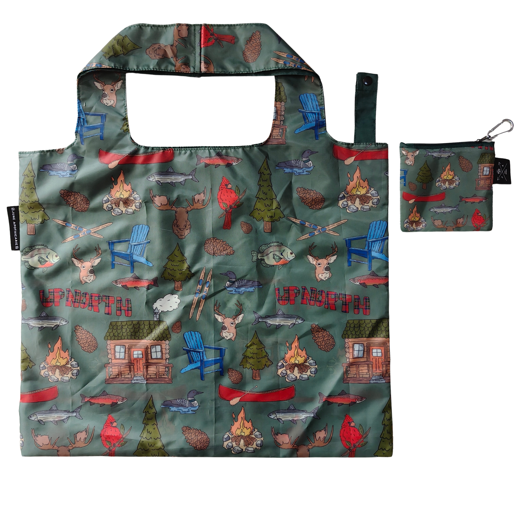 Icons of Up North Eco Reusable Bag