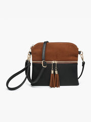 Tara Corduroy Dual Zip Crossbody | M1785CORD