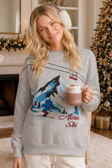 Aspen Ski Resort Graphic Sweatshirt