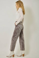 60879 Washed Corduroy Trousers