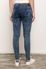 13198 Acid Blue Stretch Skinny Jeans