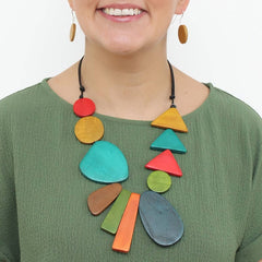 Multi Color Long Alexis Necklace