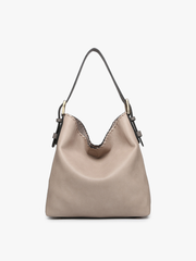 M1816A Alexa 2-in-1 Hobo Bag w/Dual Zip Compartments