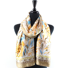 S25049 Freesia Satin-Feel Lightweight Scarf
