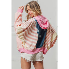 RAW EDGE COLOR AMERICAN PULLOVER