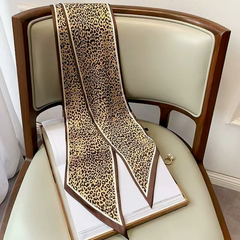 S26128 100% Polyester Skinny Scarf