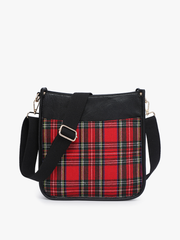 Posie Plaid Crossbody Bag – Removable Strap | M2168PLD