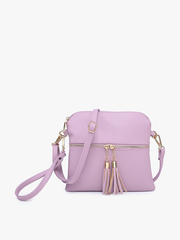 Tara Double Zip Crossbody/Wristlet Bag | M1785