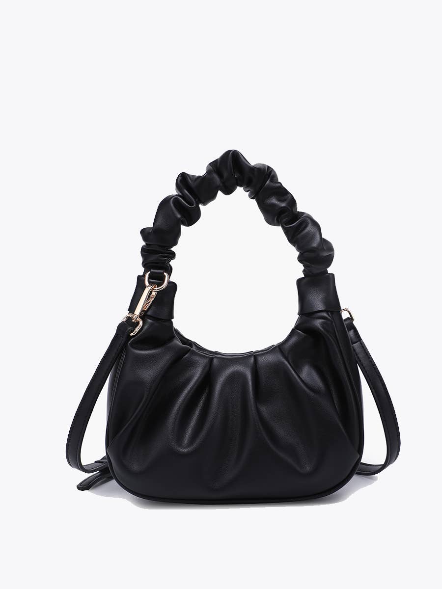 EH2690 Berkley Ruched Shoulder Bag – Vegan Leather Bag