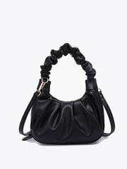 EH2690 Berkley Ruched Shoulder Bag – Vegan Leather Bag