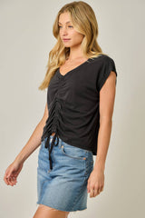 20020 Front Ruche Modal Top
