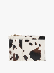WL1991 Sia Zip Card Holder Wallet – Compact Vegan Leather