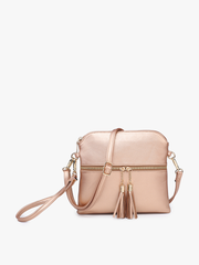 Tara Double Zip Crossbody/Wristlet Bag | M1785