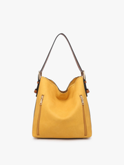 M1816A Alexa 2-in-1 Hobo Bag w/Dual Zip Compartments