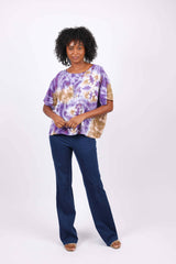 Relaxed Fit Tie-Dye T-Shirt (4 color pack)