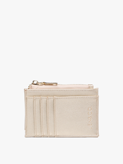 WL1991 Sia Zip Card Holder Wallet – Compact Vegan Leather