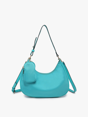 M2079NY Jada Nylon Shoulder Bag w/ Coin Pouch