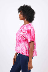 Relaxed Fit Tie-Dye T-Shirt (4 color pack)