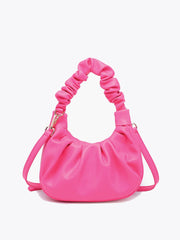 EH2690 Berkley Ruched Shoulder Bag – Vegan Leather Bag